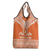 Tonga Tailulu College Grocery Bag Tongan Kupesi Pattern LT05 - Polynesian Pride
