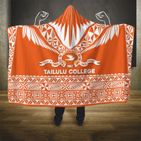 Tonga Tailulu College Hooded Blanket Tongan Kupesi Pattern LT05 - Polynesian Pride