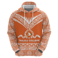 Personalised Tonga Tailulu College Hoodie Tongan Kupesi Pattern LT05 - Polynesian Pride