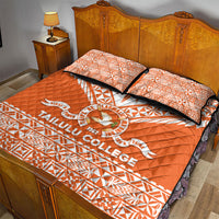 Tonga Tailulu College Quilt Bed Set Tongan Kupesi Pattern LT05 - Polynesian Pride