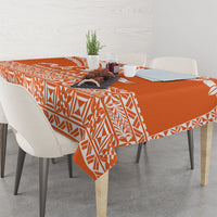 Tonga Tailulu College Tablecloth Tongan Kupesi Pattern LT05 - Polynesian Pride