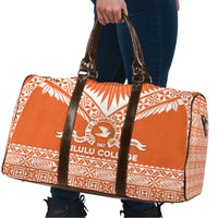 Tonga Tailulu College Travel Bag Tongan Kupesi Pattern LT05 - Polynesian Pride