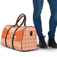 Tonga Tailulu College Travel Bag Tongan Kupesi Pattern LT05 - Polynesian Pride