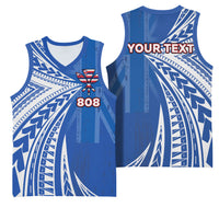 Personalised Hawaii 808 Basketball Jersey Unique Style LT05 - Polynesian Pride