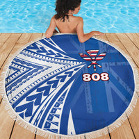 Hawaii 808 Beach Blanket Unique Style LT05 - Polynesian Pride