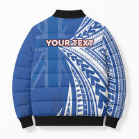 Personalised Hawaii 808 Bomber Puffer Jacket Unique Style LT05 - Polynesian Pride