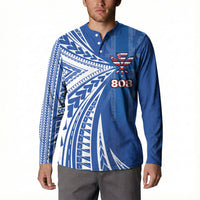 Personalised Hawaii 808 Button Sweatshirt Unique Style LT05 - Polynesian Pride