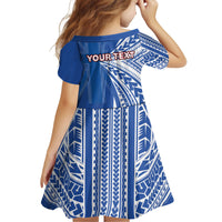 Personalised Hawaii 808 Kid Short Sleeve Dress Unique Style LT05 - Polynesian Pride