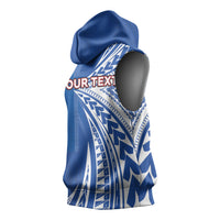 Personalised Hawaii 808 Sleeveless Hoodie Unique Style LT05 - Polynesian Pride