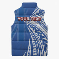 Personalised Hawaii 808 Sleeveless Puffer Jacket Unique Style LT05 - Polynesian Pride