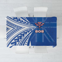 Hawaii 808 Tablecloth Unique Style LT05 Blue - Polynesian Pride