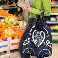 Aotearoa Ngati Tuwharetoa Grocery Bag Maori Tribal Pattern LT05 - Polynesian Pride