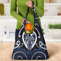 Aotearoa Ngati Tuwharetoa Grocery Bag Maori Tribal Pattern LT05 - Polynesian Pride