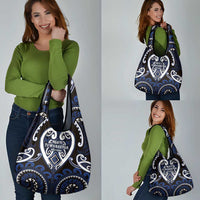Aotearoa Ngati Tuwharetoa Grocery Bag Maori Tribal Pattern LT05 - Polynesian Pride