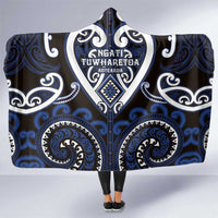 Aotearoa Ngati Tuwharetoa Hooded Blanket Maori Tribal Pattern