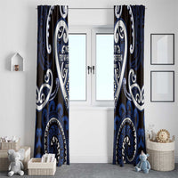 Aotearoa Ngati Tuwharetoa Window Curtain Maori Tribal Pattern
