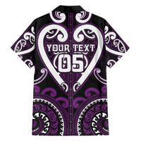 Custom Aotearoa Rangitane Family Matching Puletasi and Hawaiian Shirt Maori Tribal Pattern LT05 - Polynesian Pride