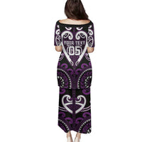 Custom Aotearoa Rangitane Family Matching Puletasi and Hawaiian Shirt Maori Tribal Pattern LT05 - Polynesian Pride