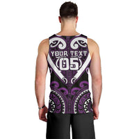 Custom Aotearoa Rangitane Men Tank Top Maori Tribal Pattern LT05 - Polynesian Pride