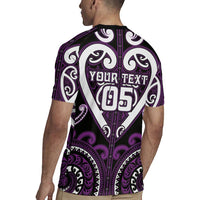 Custom Aotearoa Rangitane Rugby Jersey Maori Tribal Pattern LT05 - Polynesian Pride