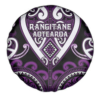 Aotearoa Rangitane Spare Tire Cover Maori Tribal Pattern