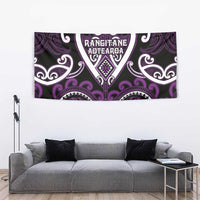 Aotearoa Rangitane Tapestry Maori Tribal Pattern