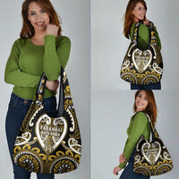Aotearoa Taranaki Grocery Bag Maori Tribal Pattern LT05 - Polynesian Pride