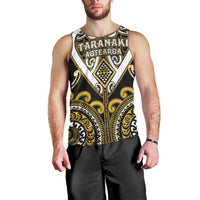 Custom Aotearoa Taranaki Men Tank Top Maori Tribal Pattern LT05 - Polynesian Pride