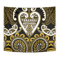 Aotearoa Taranaki Tapestry Maori Tribal Pattern