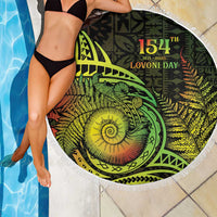 Fiji Lovoni Day Beach Blanket 154th Years
