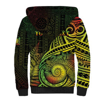 Personalised Fiji Lovoni Day Sherpa Hoodie 154th Years