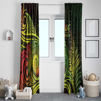 Fiji Lovoni Day Window Curtain 154th Years