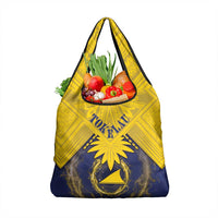 Tokelau Tokehega Day Grocery Bag National Badge Special Style LT05 1-pack One Size Yellow - Polynesian Pride