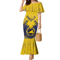 Tokelau Tokehega Day Mermaid Dress National Badge Special Style - Polynesian Pride