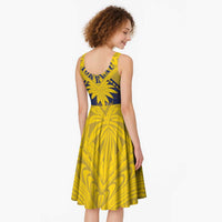 Tokelau Tokehega Day Midi Dress National Badge Special Style - Polynesian Pride