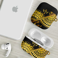 Kosrae Liberation Day AirPods Case Polynesian Floral Tattoo - Polynesian Pride