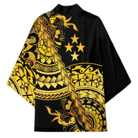 Kosrae Liberation Day Kimono Polynesian Floral Tattoo - Polynesian Pride