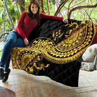 Kosrae Liberation Day Quilt Polynesian Floral Tattoo - Polynesian Pride