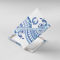 Pohnpei Liberation Day Canvas Wall Art Polynesian Floral Tattoo - Polynesian Pride