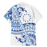 Pohnpei Liberation Day Family Matching Mermaid Dress and Hawaiian Shirt Polynesian Floral Tattoo - Polynesian Pride