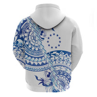 Pohnpei Liberation Day Hoodie Polynesian Floral Tattoo - Polynesian Pride