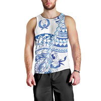 Pohnpei Liberation Day Men Tank Top Polynesian Floral Tattoo - Polynesian Pride
