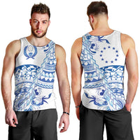 Pohnpei Liberation Day Men Tank Top Polynesian Floral Tattoo - Polynesian Pride