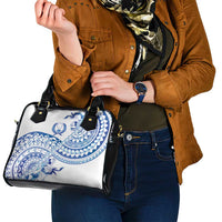 Pohnpei Liberation Day Shoulder Handbag Polynesian Floral Tattoo - Polynesian Pride