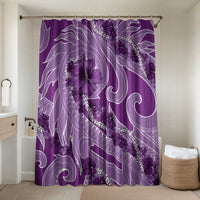 Hawaii Violet Hibiscus Pikake Lei Bathroom Set - Polynesian Pride