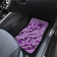 Hawaii Violet Hibiscus Pikake Lei Car Mats - Polynesian Pride