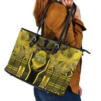 Niue The Rock Leather Tote Bag The Island Of The Uga LT05 - Polynesian Pride