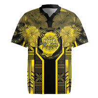 Niue The Rock Rugby Jersey The Island Of The Uga LT05 Black - Polynesian Pride