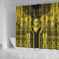 Niue The Rock Shower Curtain The Island Of The Uga - Polynesian Pride