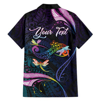 Personalised Polynesia Memorial Hawaiian Shirt Always Remembered Dragonfly Polynesian Style LT05 - Polynesian Pride